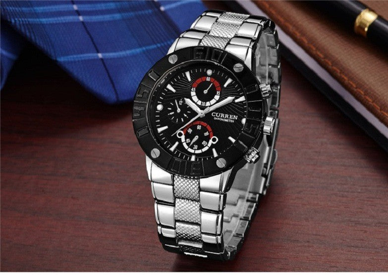 Men's Watch Waterproof Quartz Watch Casual Watch