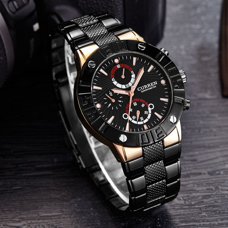 Men's Watch Waterproof Quartz Watch Casual Watch